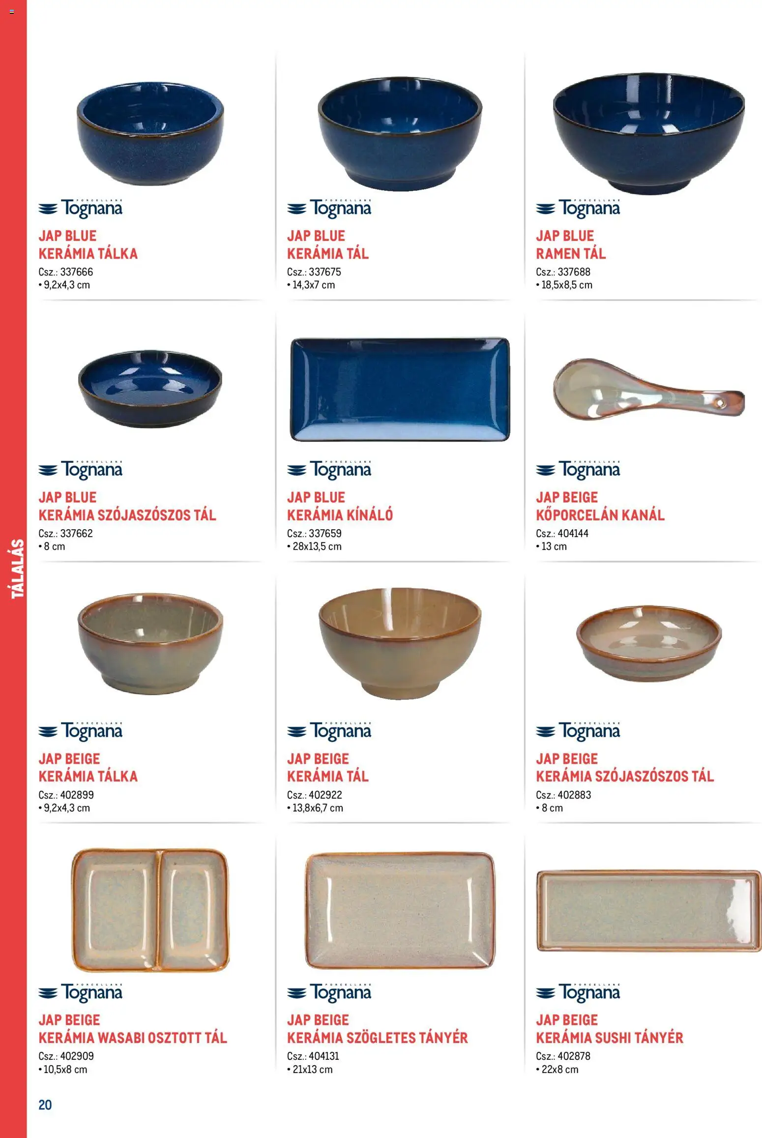 Metro akciós ujság - amely érvényes a következő dátumtól: 18.02.2026 | Oldal: 20 | Termékek: Sushi, Wasabi, Tányér