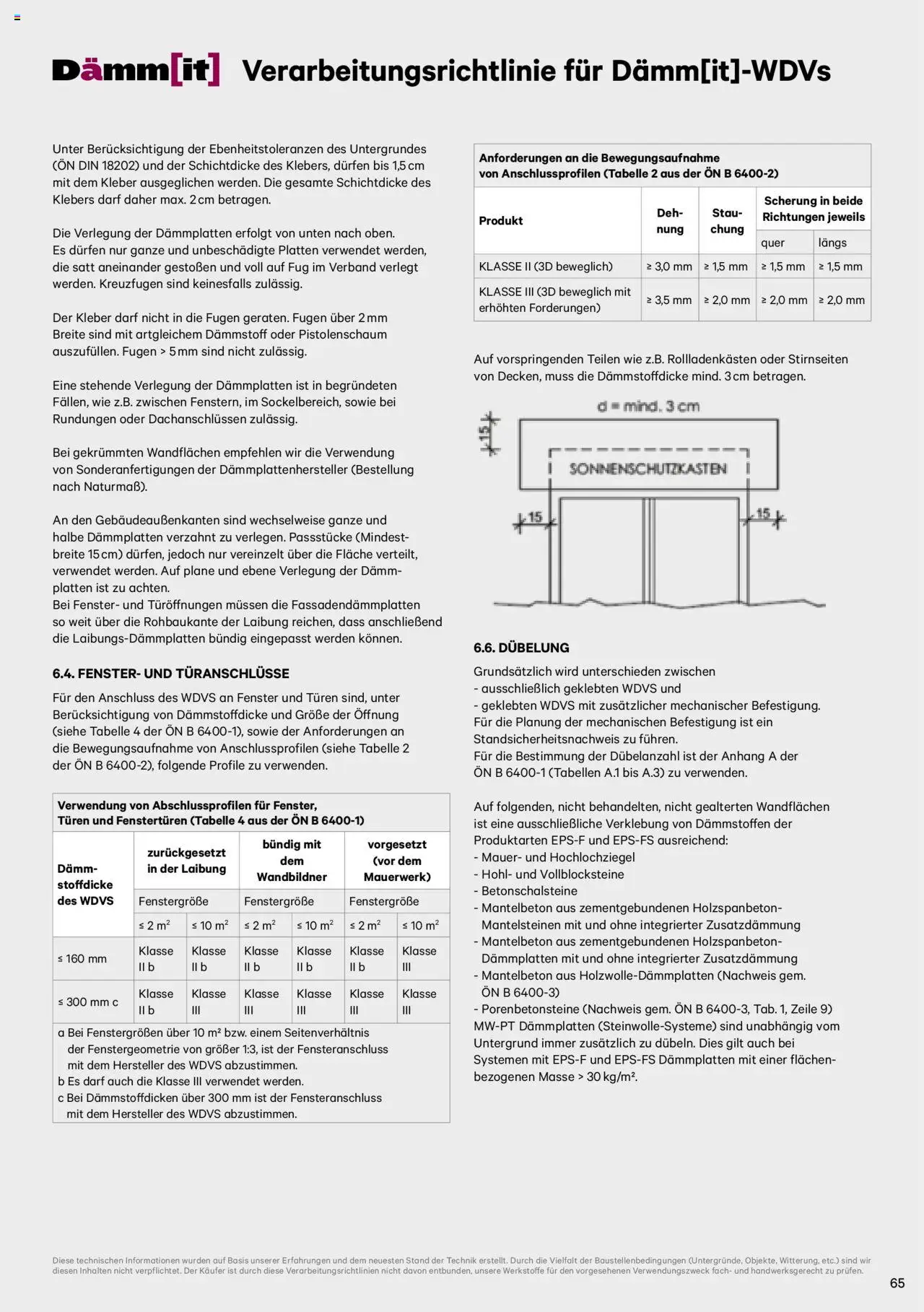 Lagerhaus Dämm[it] Katalog 2025 gültig ab 08.01.2025 | Seite: 65