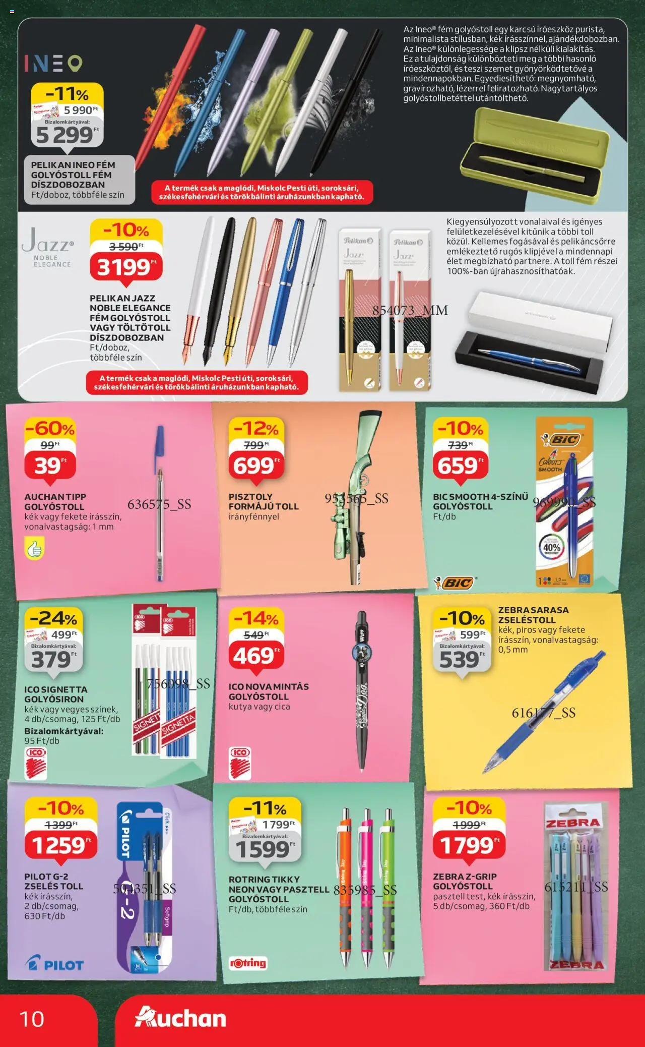 Auchan akciós ujság - amely érvényes a következő dátumtól: 07.08.2025 | Oldal: 10