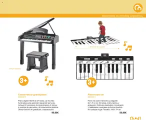 Vista previa Juguettos catálogo válido desde el 15.10.2025 | Página: 61 | Productos: Taburete, Piano de suelo