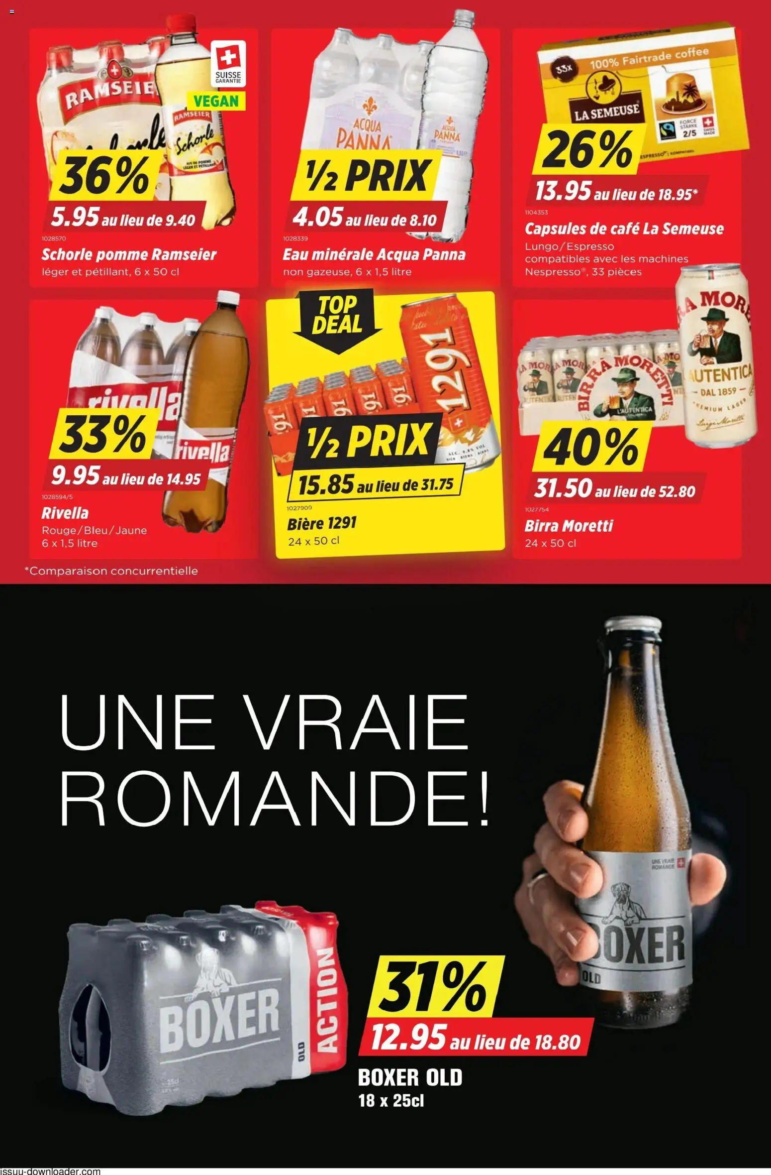 Denner aktionen FR – gültig ab 09.04.2026 | Seite: 13 | Produkte: Boxer