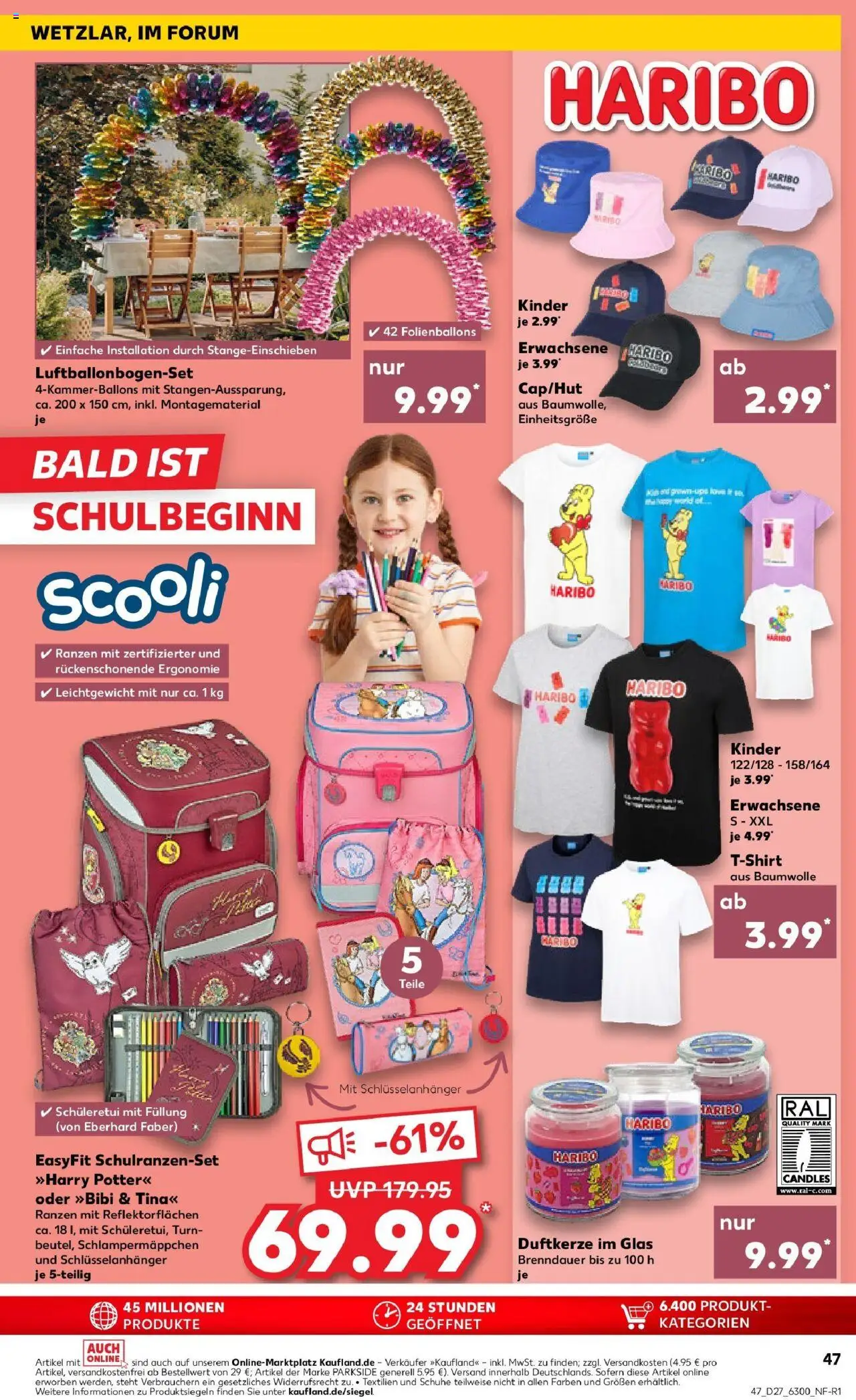 Kaufland prospekt Wetzlar	 - gültig ab dem 06.07.2025 | Seite: 62 | Produkte: T-Shirt, Haribo
