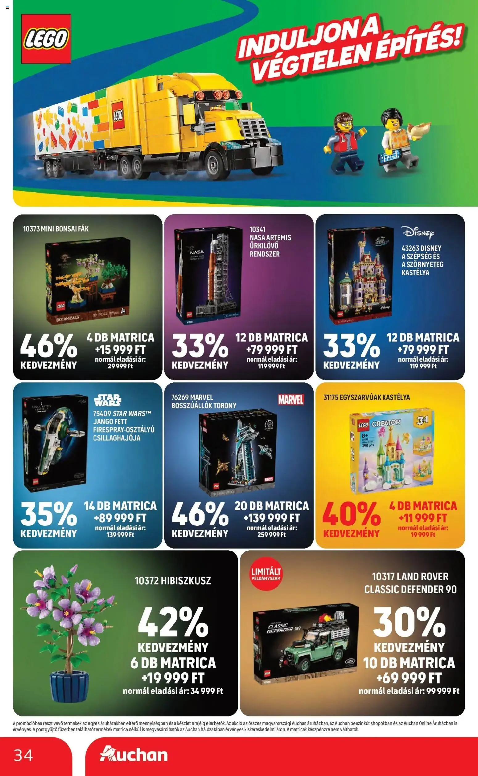 Auchan akciós ujság - amely érvényes a következő dátumtól: 26.02.2026 | Oldal: 34