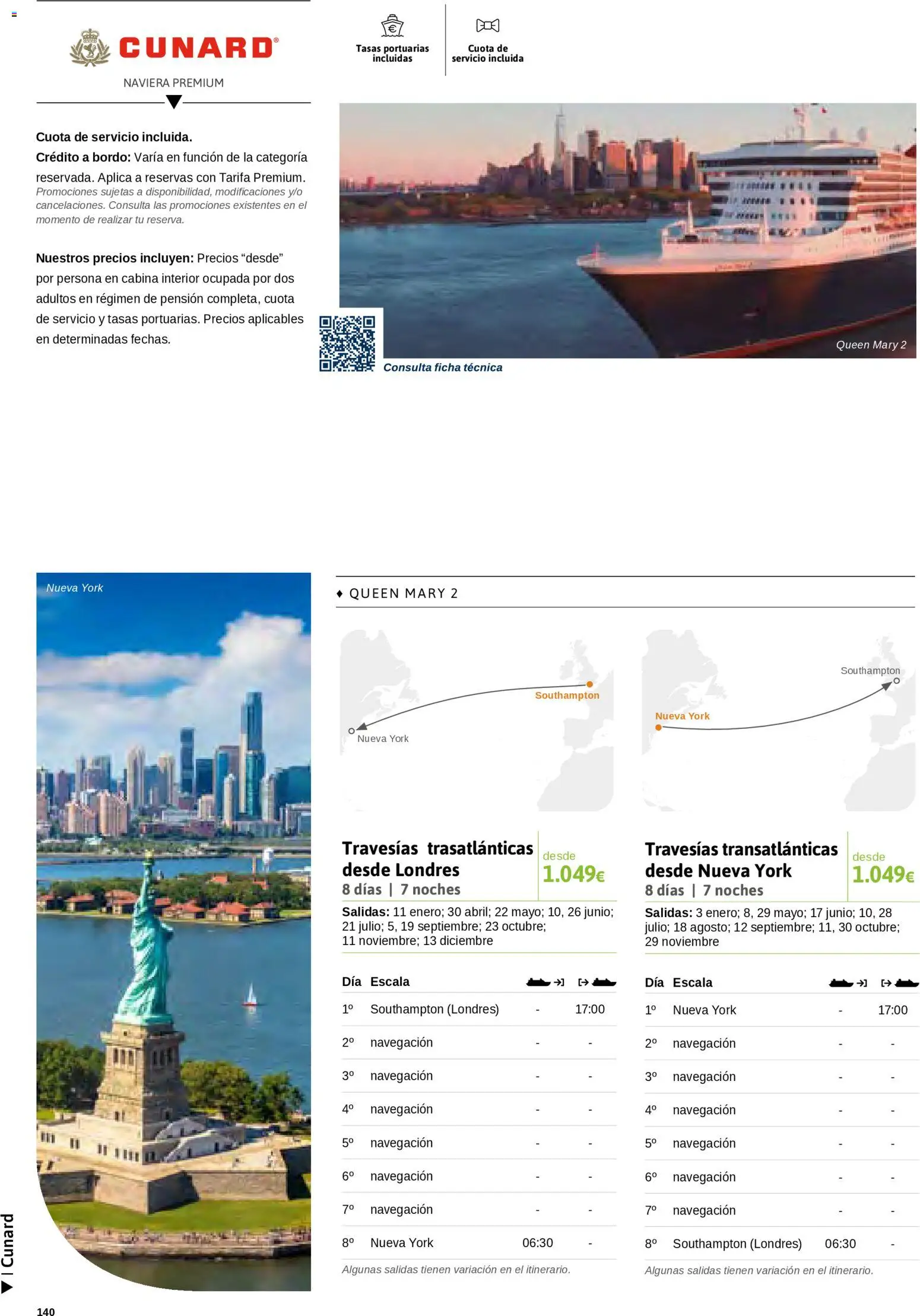Viajes El Corte Inglés Cruceros marítimos │ válido desde el 01.01.2026 | Página: 141 | Productos: Navegación