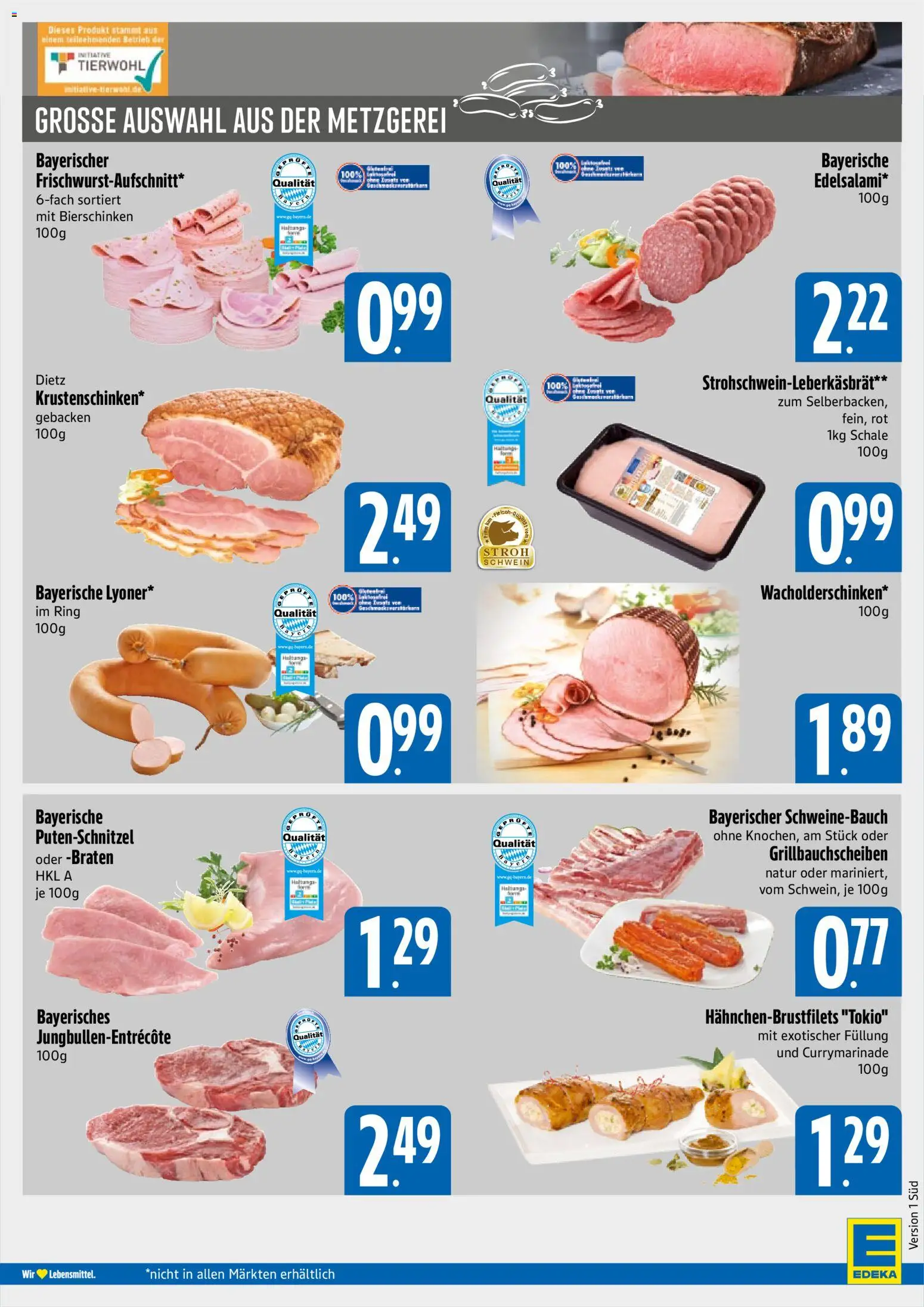 E xpress Prospekt 	 – gültig ab 07.04.2026 | Seite: 4 | Produkte: Schweinebauch, Putenschnitzel