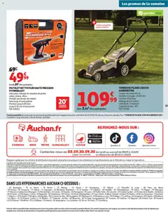  | Page: 59 | Produits: Robinet, Nettoyeur haute pression, Tondeuse, Prise