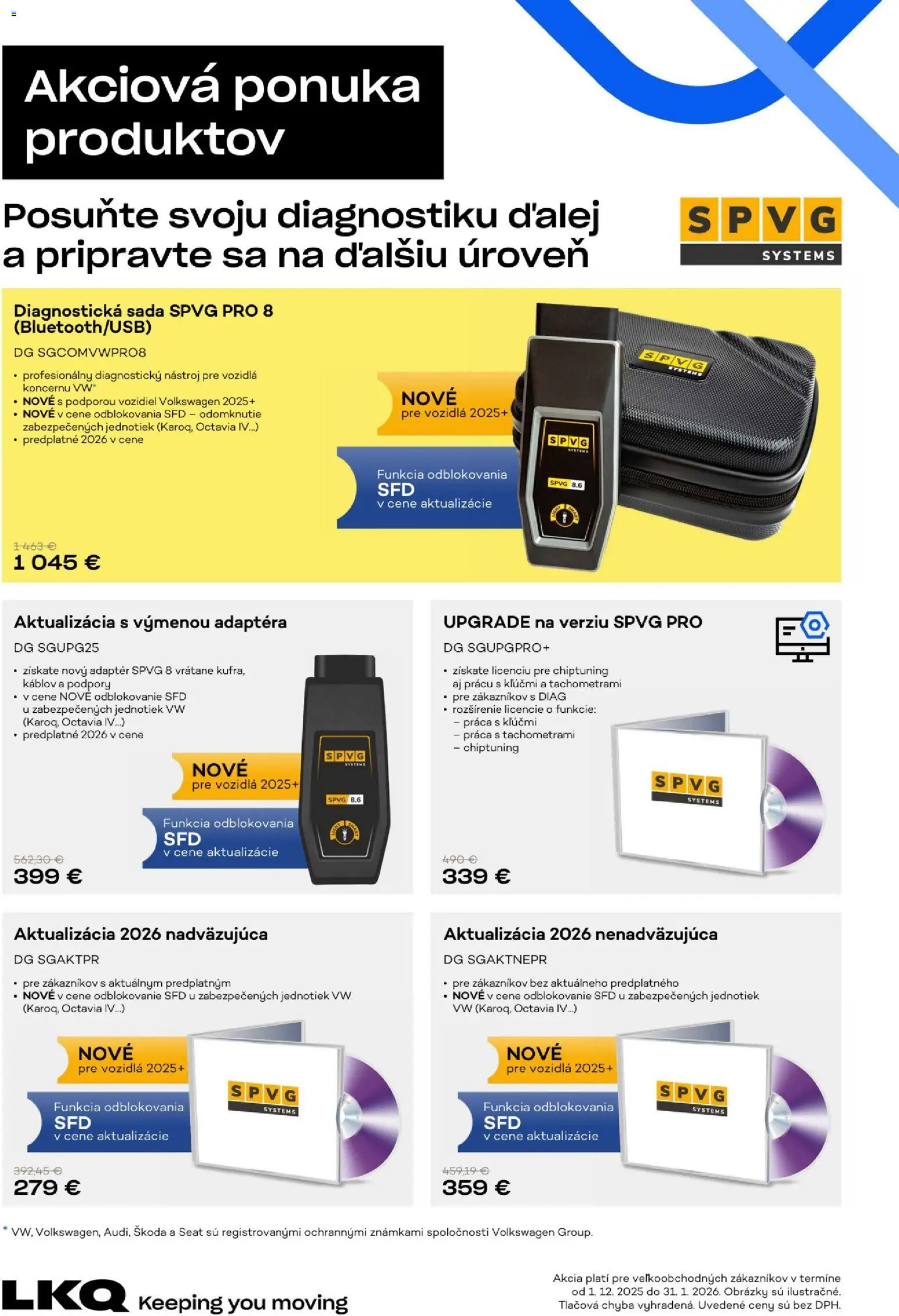 Nové Auto Kelly akcie – leták je platný od 01.12.2025 | Strana: 1 | Produkty: Adaptér