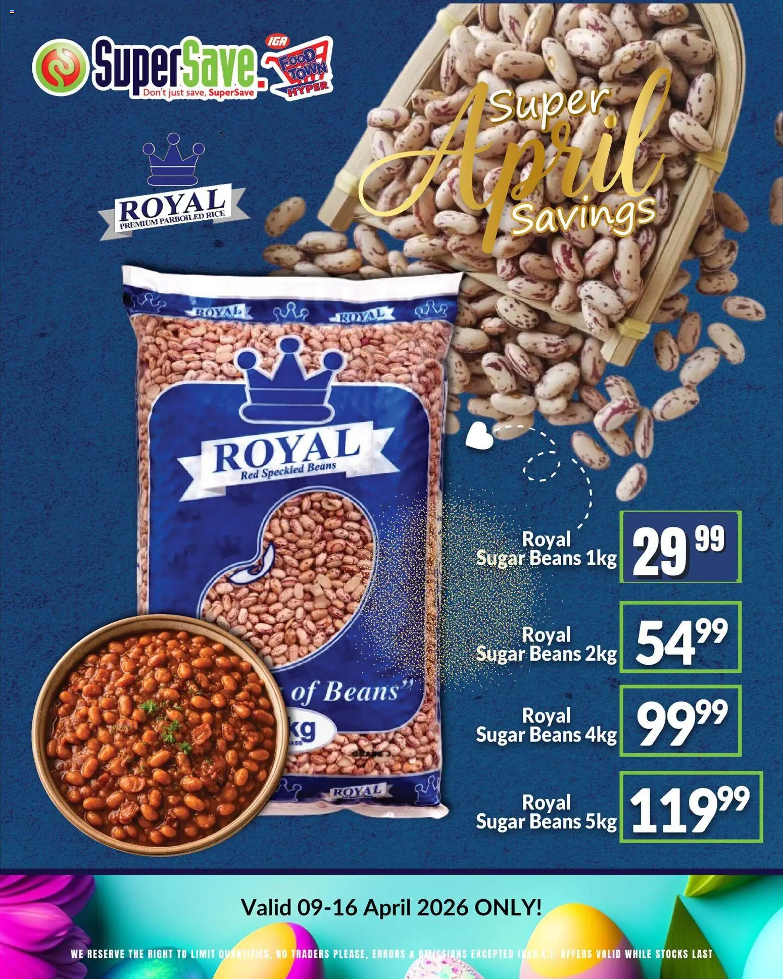 New Super Save catalogue – valid from 09.04.2026 | Page: 29 | Products: Beans, Rice, Sugar