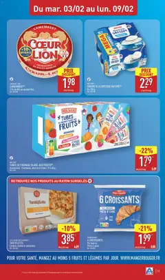 Aldi - Prévisualisation de Aldi catalogue semaine 6 valide à partir de 03.02.2026 | Page: 15 | Produits: Sucre, Œufs, Chocolat, Céréales