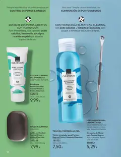 Vista previa Exfoliante Perfeccionador Control Poros y Brillos Clearskin, Exfoliante Perfeccionador Control Poros y Brillos Clearskin 75 ml válido desde el 01.04.2026 | Página: 189 | Productos: Jabón, Γαύρος, Toner