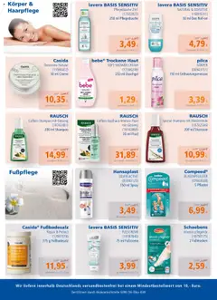 Apotal Drogerieknüller - gültig ab dem 28.07.2025 | Seite: 3 | Produkte: Shampoo, Creme, Duschgel, Fußcreme