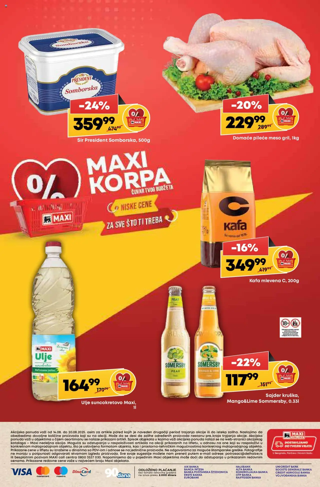 Tempo katalog - važi od 14.08.2025 | Strana: 36 | Proizvode: Sto, Somersby, Sir, Ulje