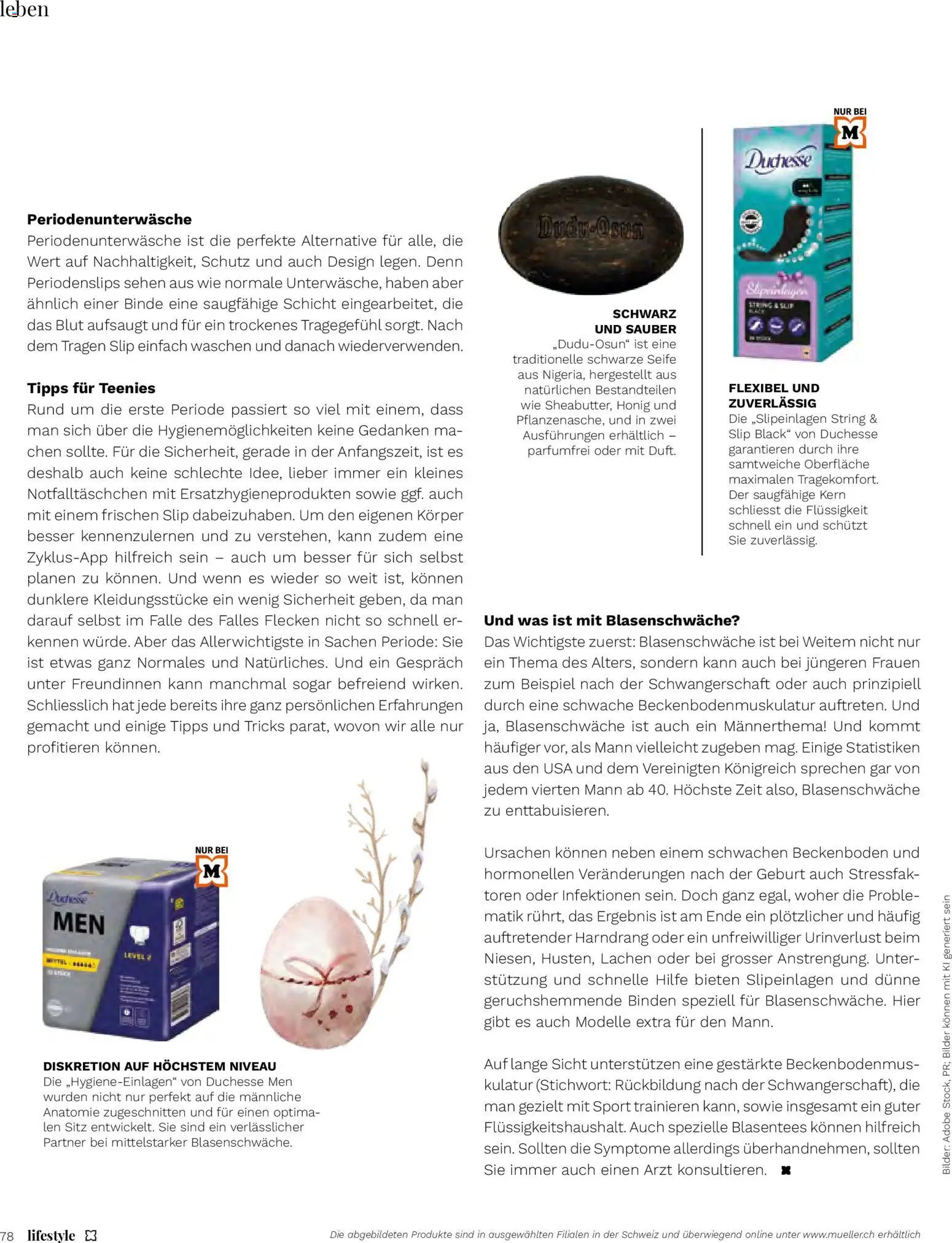 Müller aktionen Magazin – gültig ab 01.03.2026 | Seite: 78 | Produkte: String, Insgesamt, Slip, Bilder