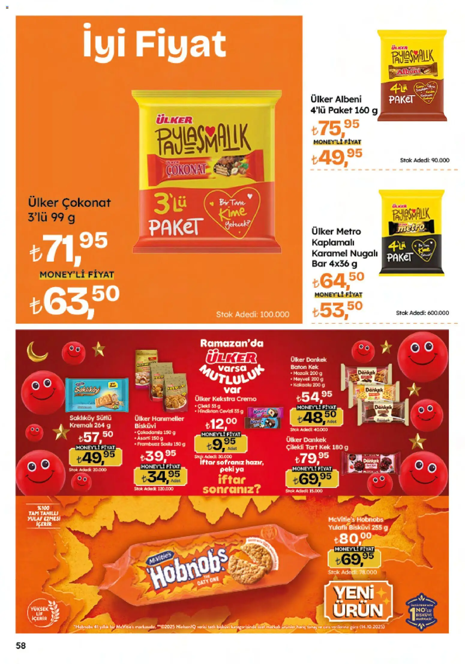 Migros Katalog - 5M Migroskop Dijital - 26.02.2026 tarihinden itibaren geçerlidir | Sayfa: 58 | Ürünler: Yulaf, Bisküvi