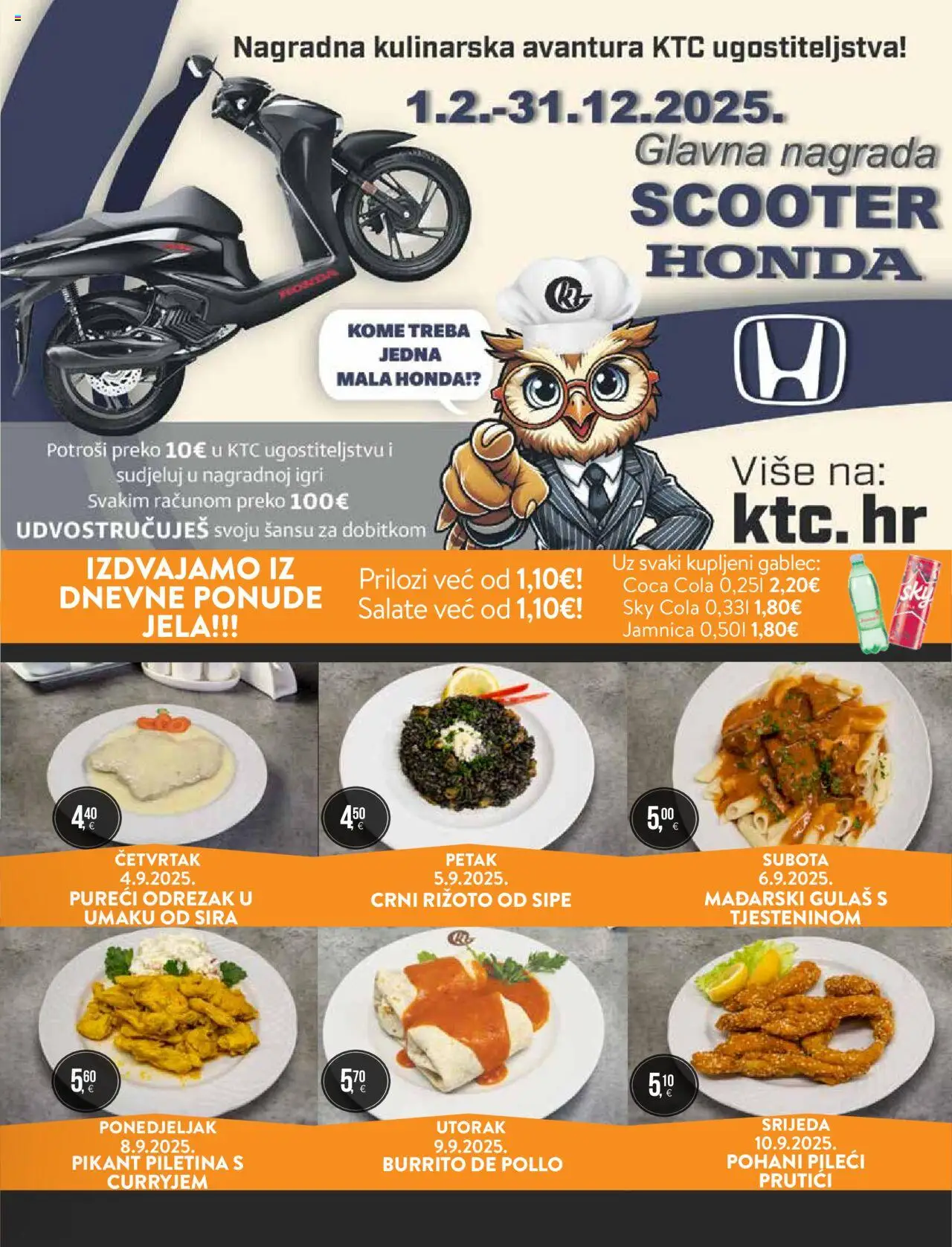 KTC katalog | vrijedi od 04.09.2025 | Stranica: 33 | Proizvodi: Coca cola, Rižoto, Piletina, Jamnica