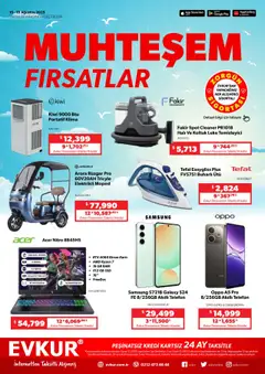 15.08.2025 tarihinden itibaren geçerli olan Evkur kataloğu önizlemesi