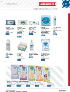 Pré-visualização Recheio Amanhecer válido de 11.07.2024 | Página: 91 | Produtos: Agua, Pó, Cotonetes