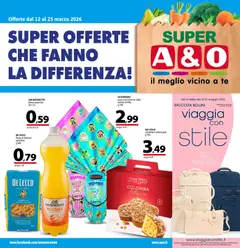 Anteprima del volantino A&O volantino Supermercato valido a partire dal 12.03.2026
