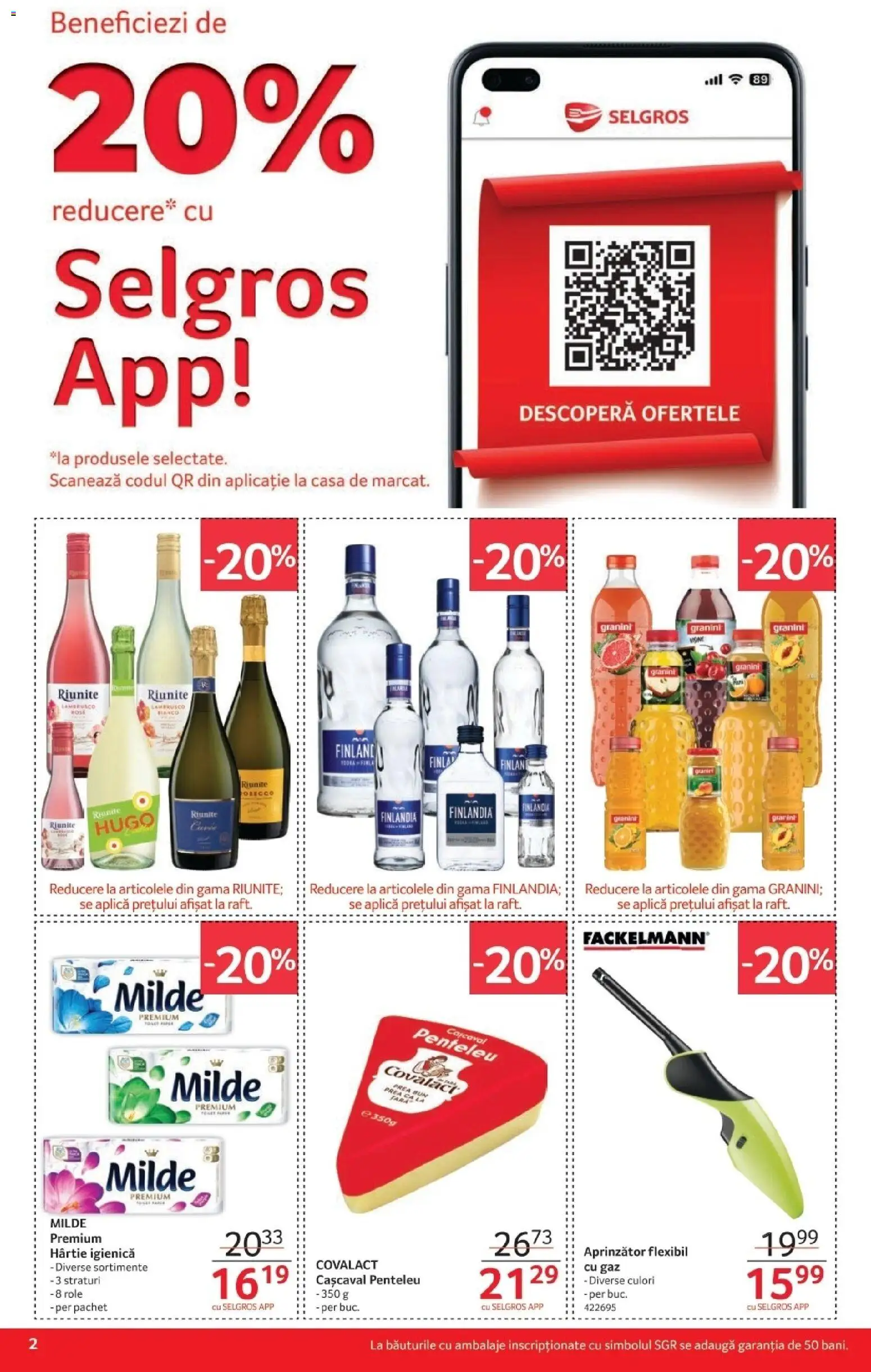 Noul catalog Selgros – valabil de la 14.11.2025 | Pagină: 26 | Produse: Role, Cașcaval
