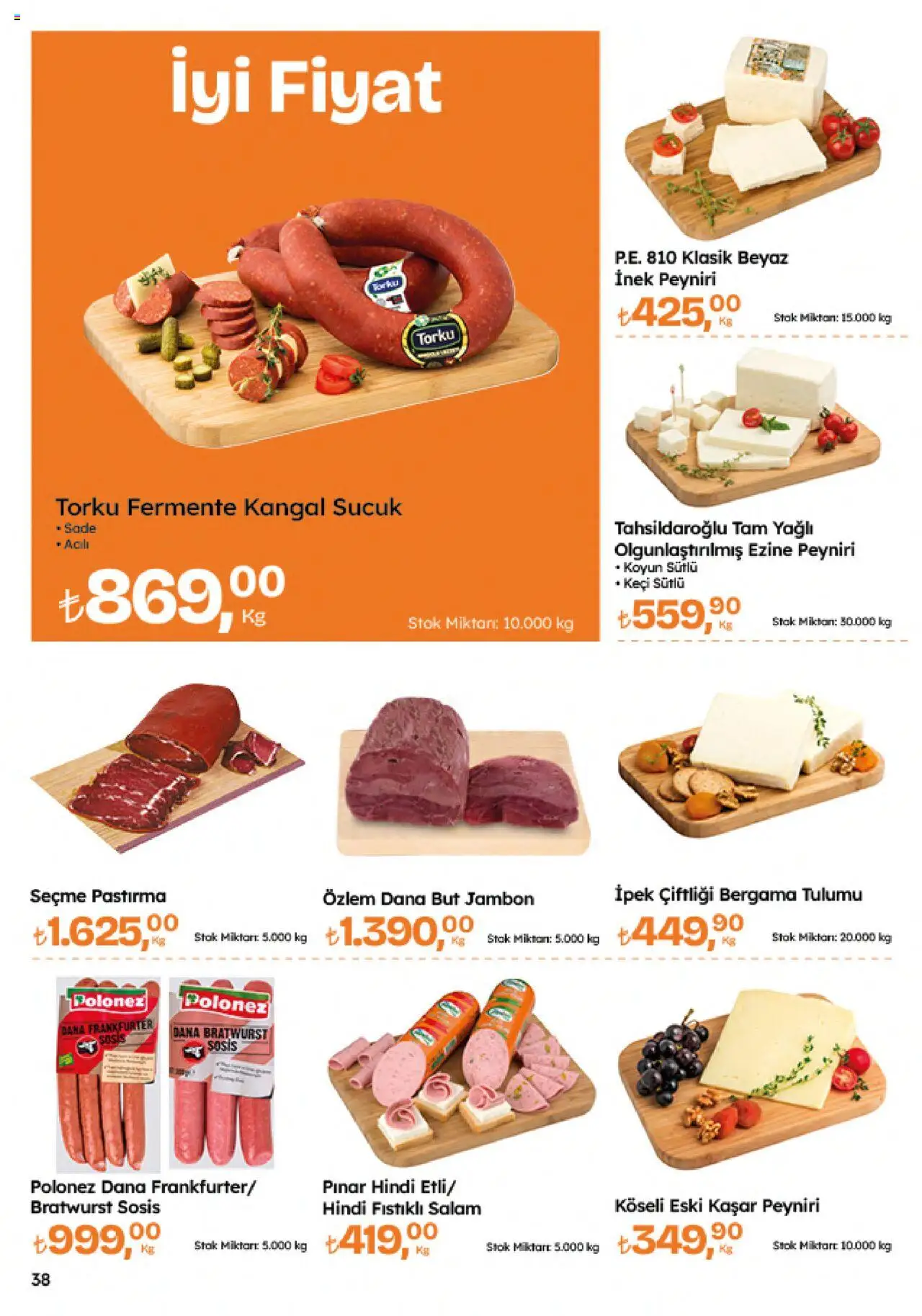 Migros Katalog - 5M Migroskop Dijital - 11.09.2025 tarihinden itibaren geçerlidir | Sayfa: 38 | Ürünler: Salam, Jambon, Sosis, Sucuk