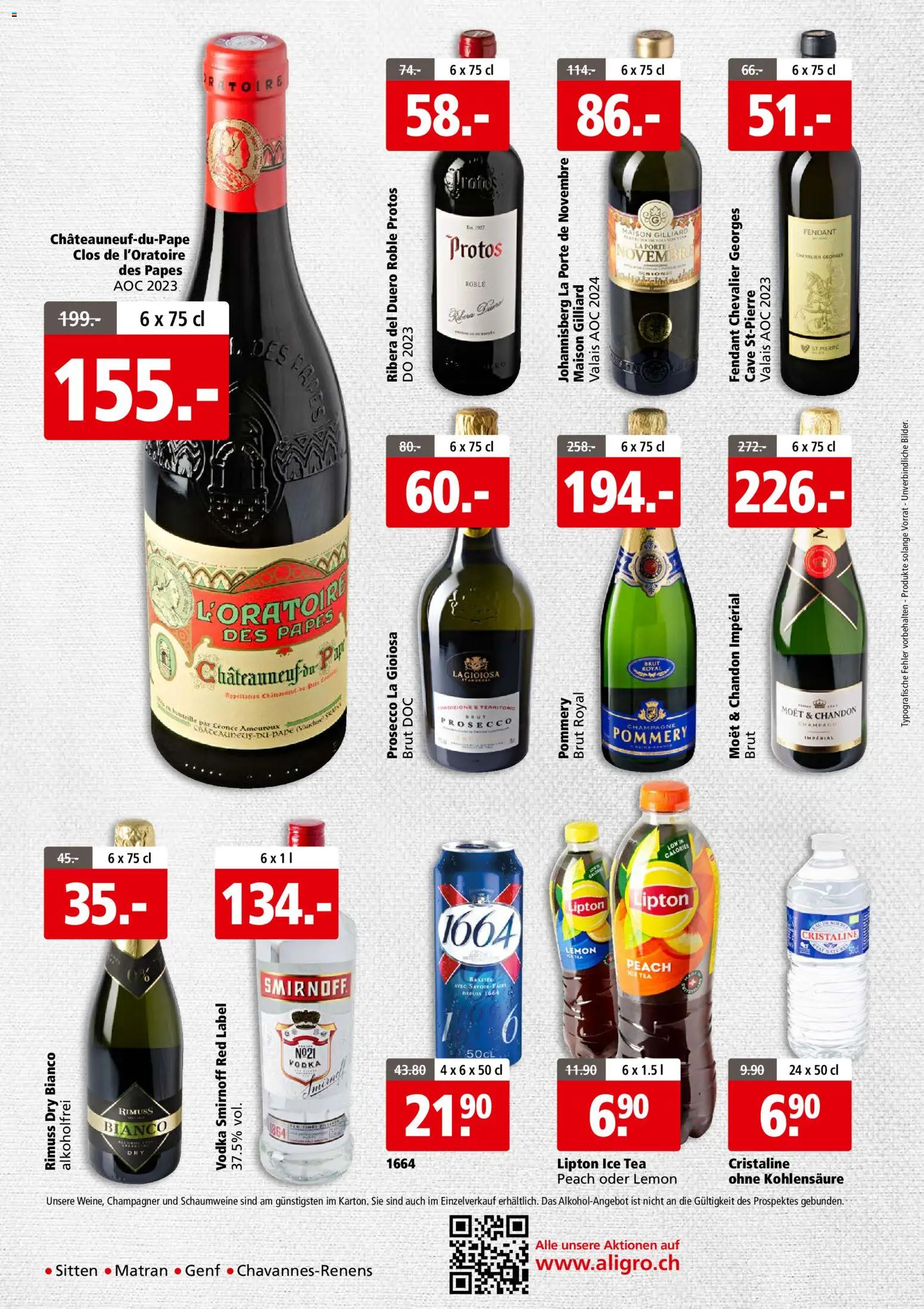 Aligro Aktionen Business Chavannes, Matran, Genf, Sitten – gültig ab 24.11.2025 | Seite: 4