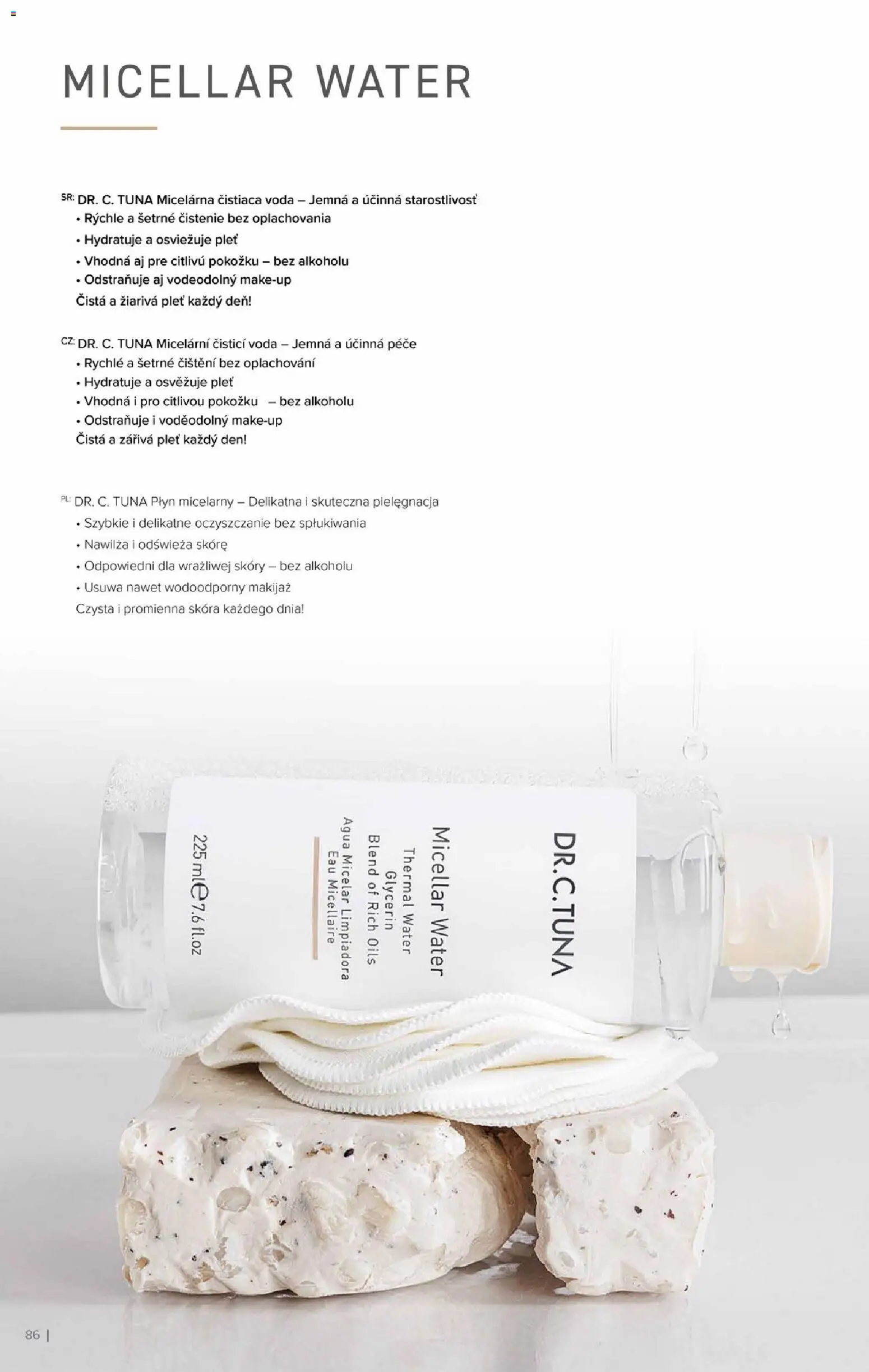 Nové Farmasi akcie – leták je platný od 01.01.2026 | Strana: 86 | Produkty: Voda