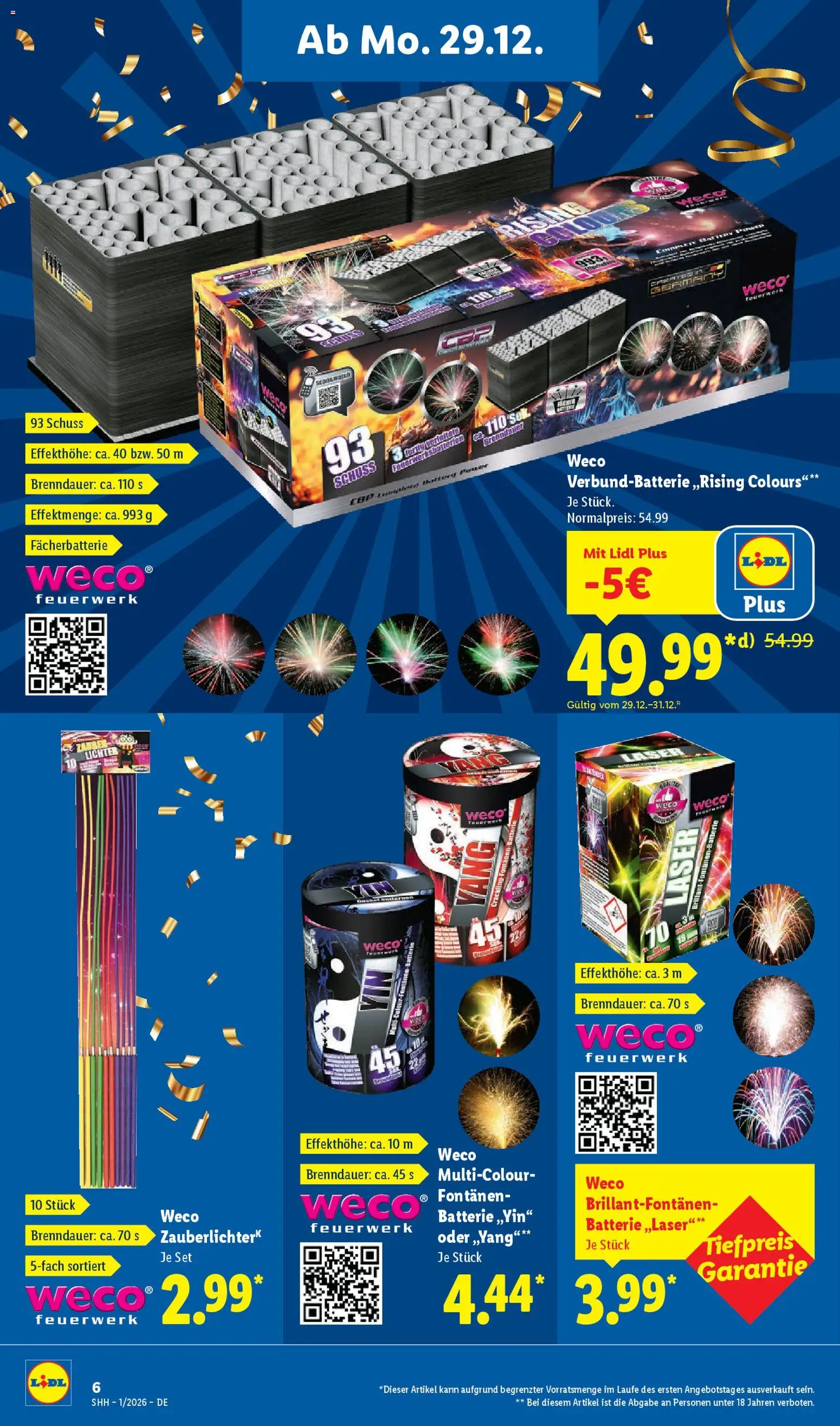Lidl Prospekt Marne – gültig ab 29.12.2025 | Seite: 6 | Produkte: Batterie