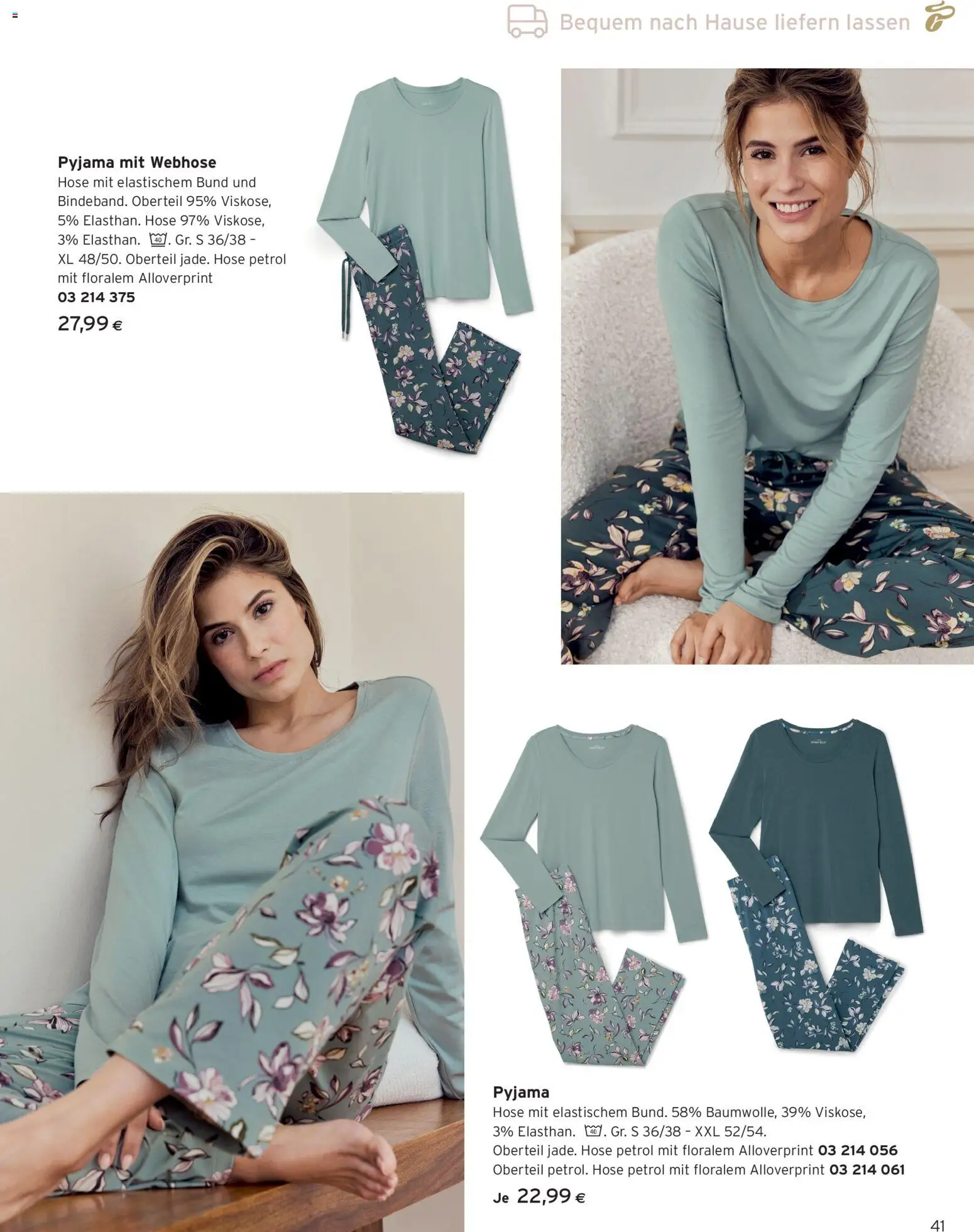 Tchibo Eduscho - Katalog Frühling 2026 gültig ab 23.03.2026 | Seite: 41 | Produkte: Hose, Pyjama