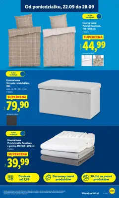 Livarno home Pościel flanelowa, 140 x 200 cm, Pościel flanelowa, 140 x 200 cm, 4 wzory od 22.09.2025 | Strona: 21 | Produkty: Pościel