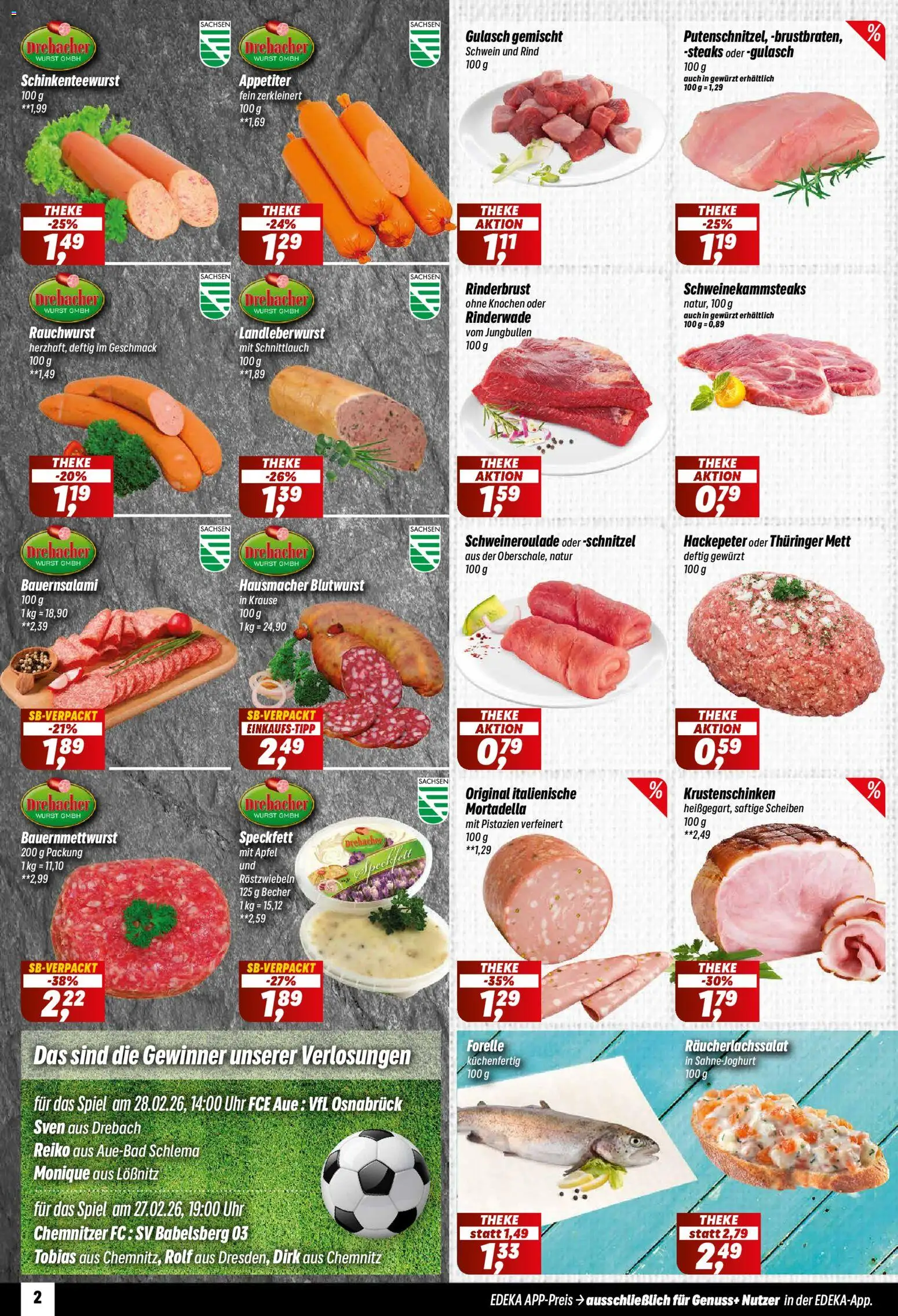 Simmel Prospekt 	 – gültig ab 09.03.2026 | Seite: 2 | Produkte: Theke, Äpfel, Pistazien, Wurst