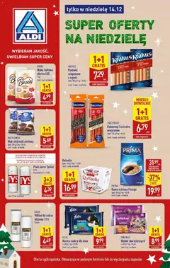 Pogląd oferty "Aldi Gazetka - Super oferty na niedzielę" - ważna od 14.12.2025
