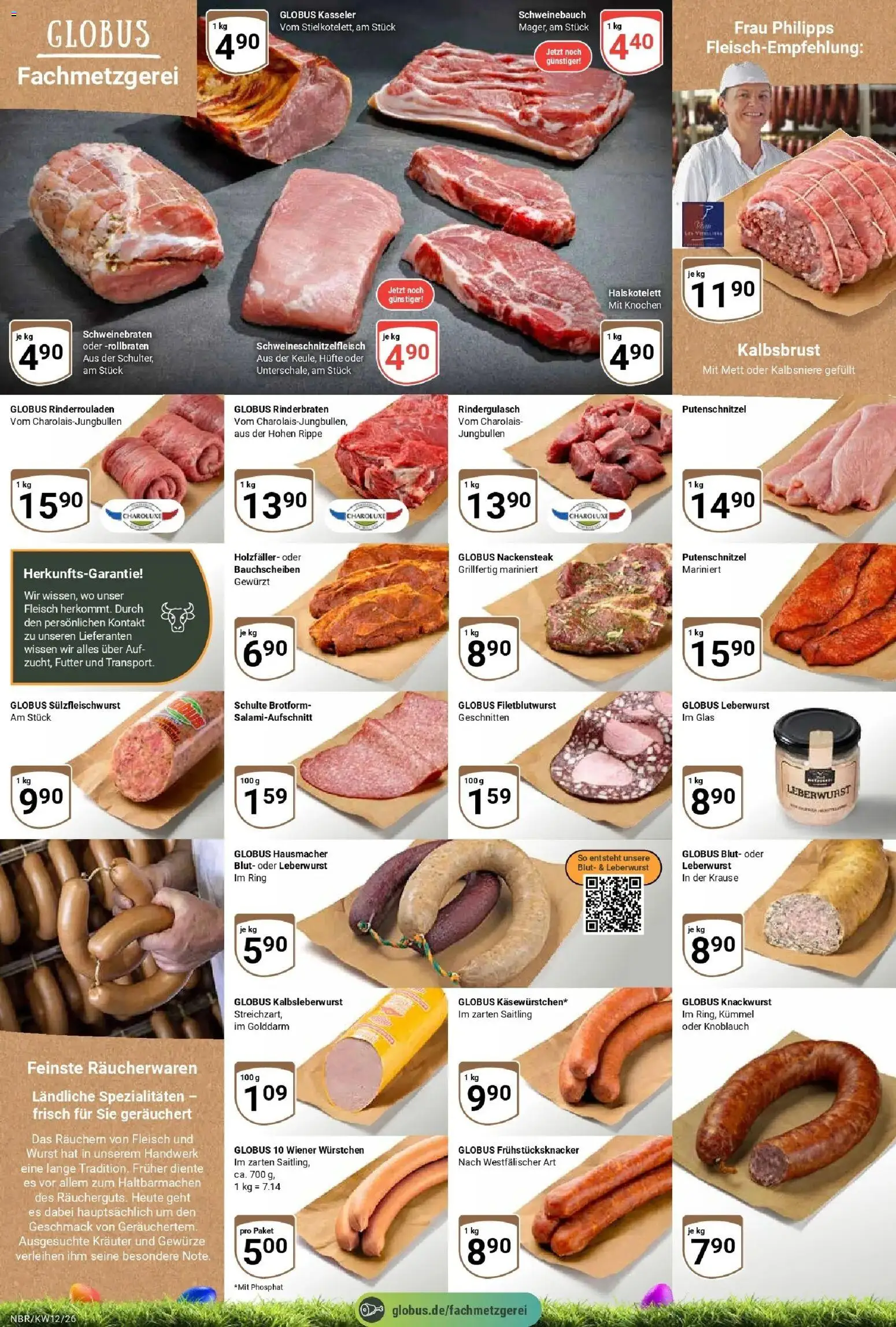 Globus prospekt Neubrandenburg	 – gültig ab 15.03.2026 | Seite: 8 | Produkte: Wiener wurstchen, Putenschnitzel, Wurst, Knoblauch