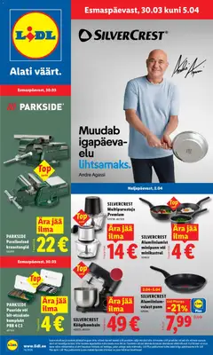 Lidl kliendilehe eelvaade alates 30.03.2026