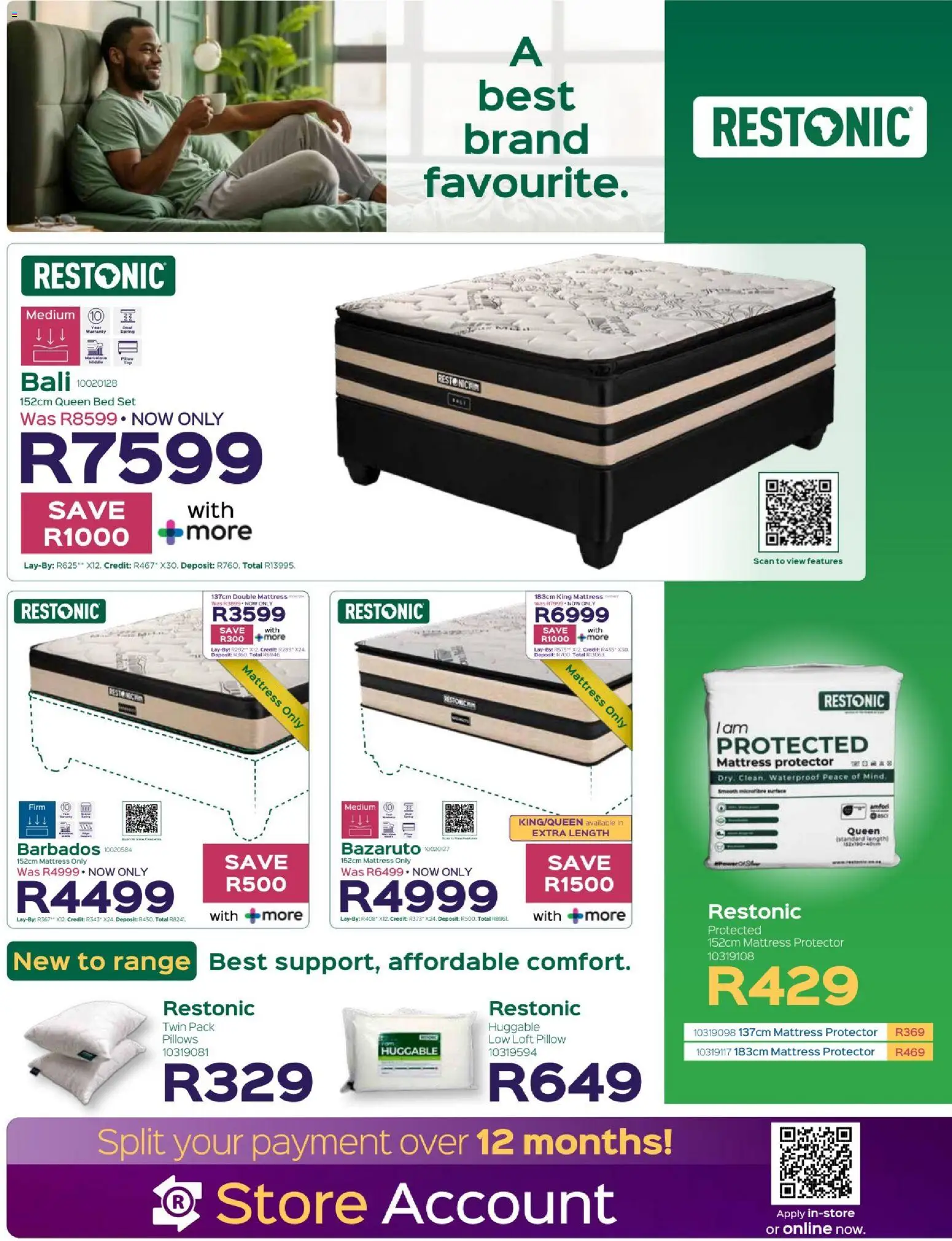 New Sleepmasters catalogue – valid from 19.02.2026 | Page: 6 | Products: Queen bed, Bed, Mattress, Pillow