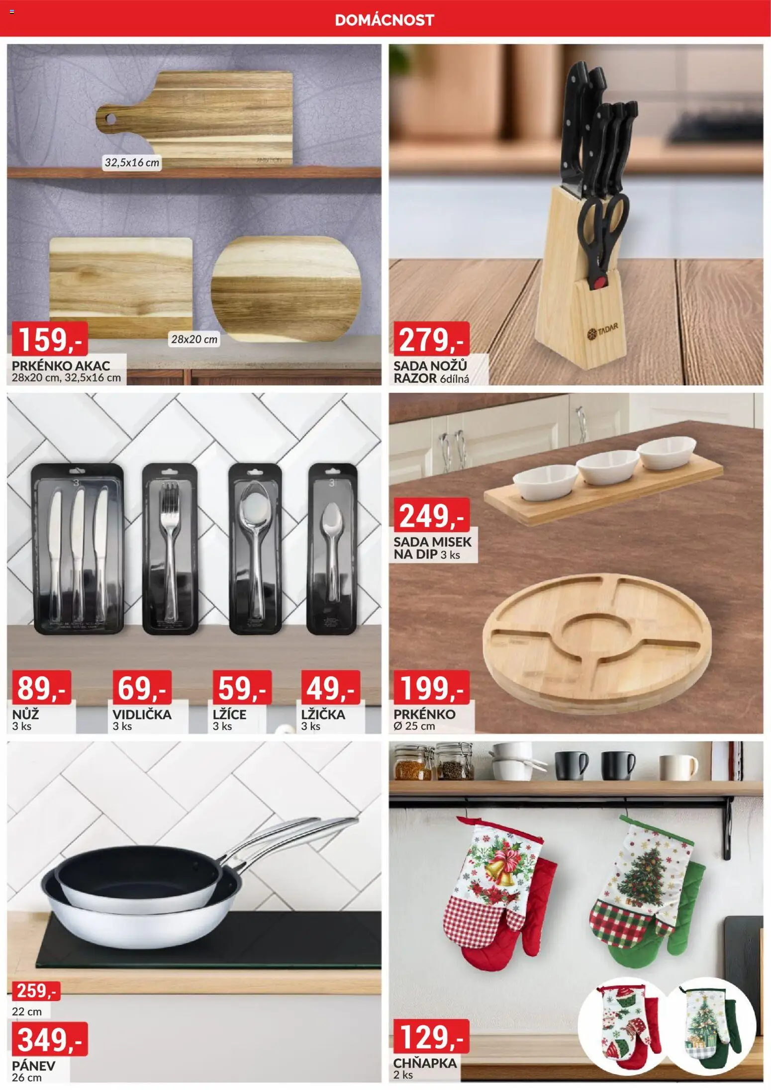 BAUMAX leták - Cheb, Otvice, Plzeň od 01.11.2025 | Strana: 7 | Produkty: Vidlička, Lžíce, Chňapka, Prkénko