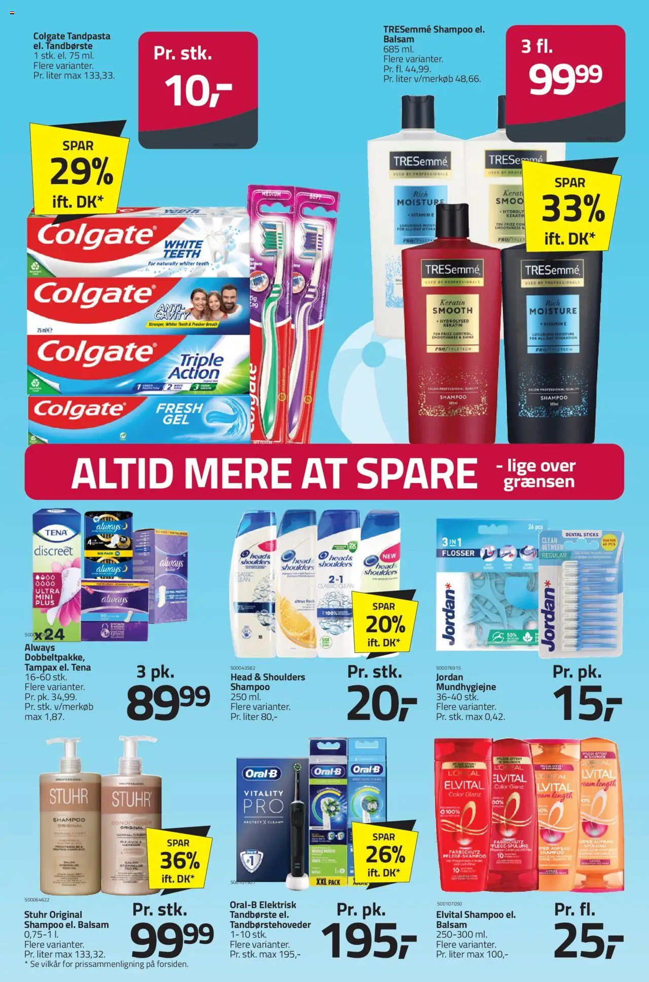 Fleggaard Tilbudsavis gyldig fra 20.08.2025 | Side: 44 | Produkter: Shampoo, Balsam, Tandpasta, Tandbørste