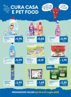 Volantino MD Discount del 15.07.2025 | Pagina: 11 | Prodotti: Detergente, Bicarbonato, Menta, Asciugatutto