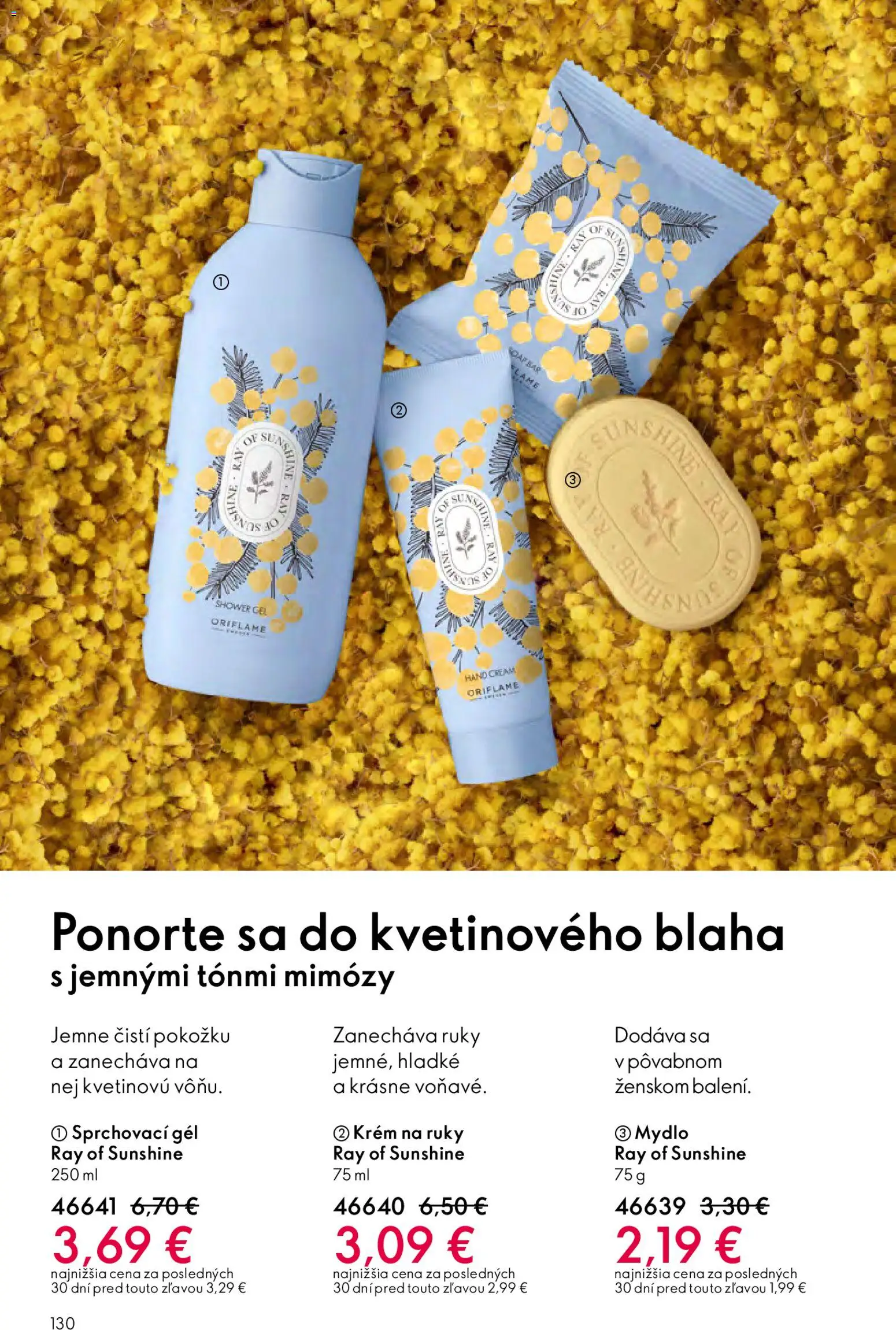Nové Oriflame akcie – leták je platný od 04.03.2026 | Strana: 130 | Produkty: Krém na ruky, Mydlo, Krém