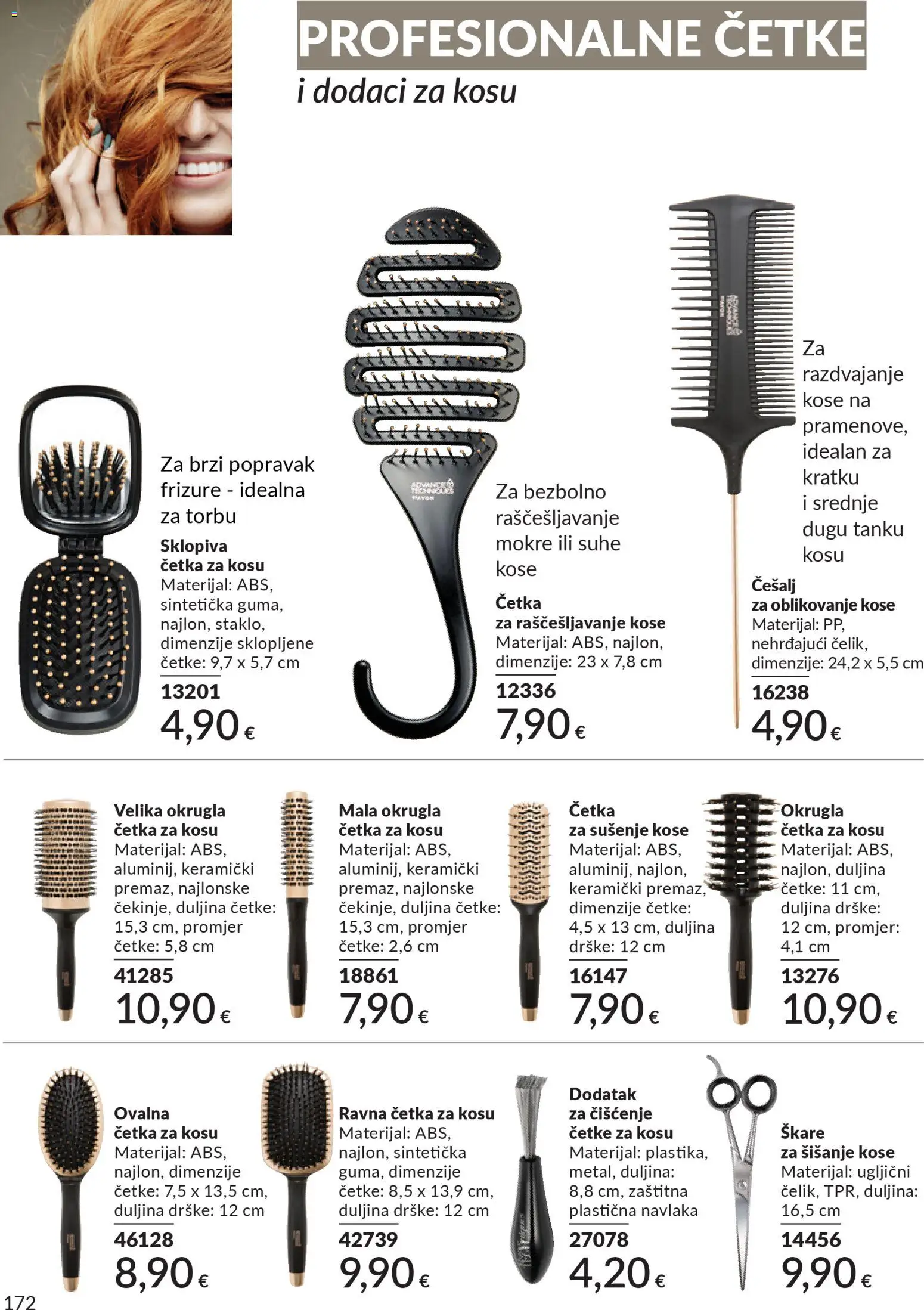 Avon katalog | vrijedi od 28.02.2026 | Stranica: 176 | Proizvodi: Četka, Škare, Četka za kosu