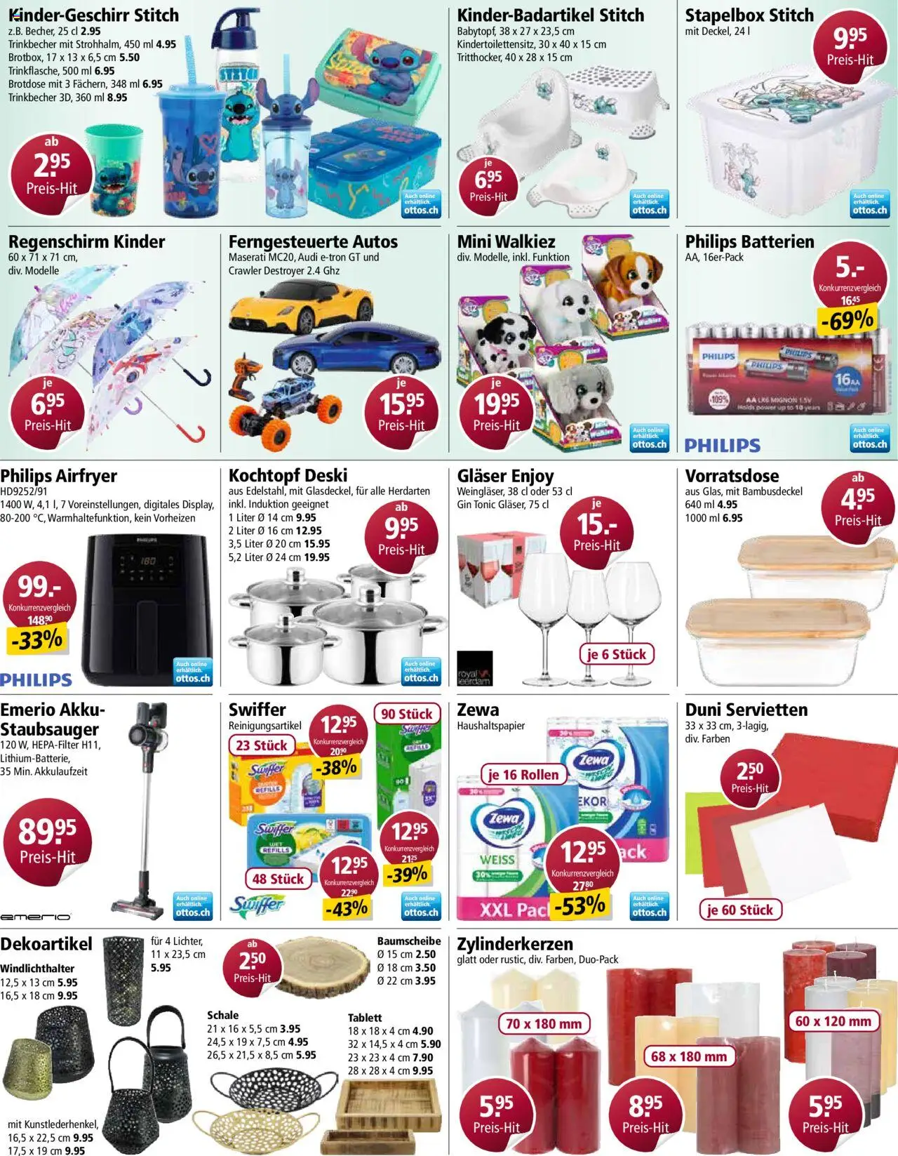 Otto's Aktionen – gültig ab 08.10.2025 | Seite: 4 | Produkte: Gin, Regenschirm, Staubsauger, Philips