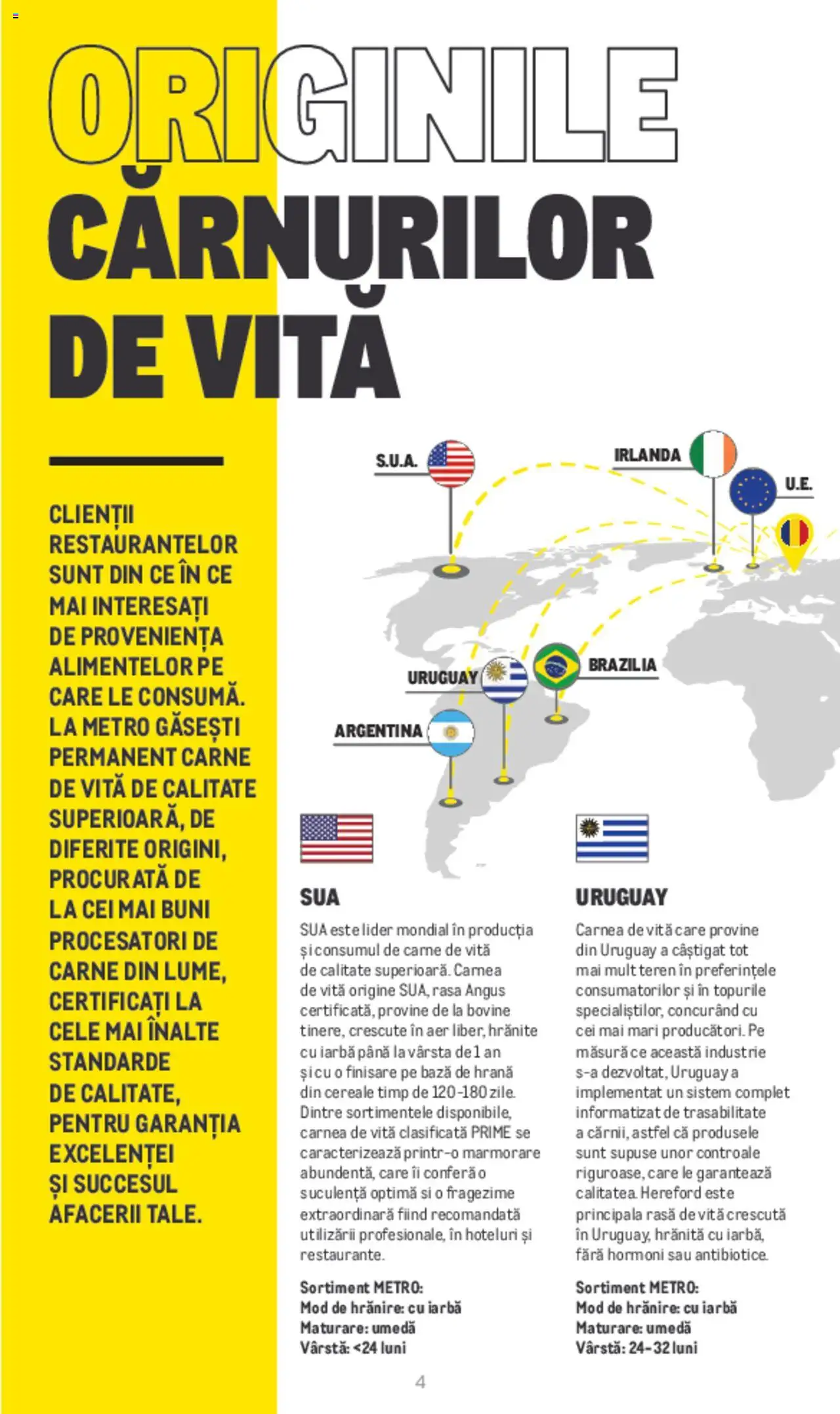 Noul catalog Metro – valabil de la 20.06.2022 | Pagină: 4 | Produse: Carne De Vită, Cereale