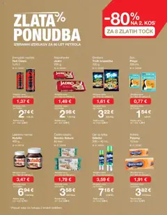 Novi Petrol katalog ponudbe – veljaven od 01.09.2025 | Stran: 24 | Izdelki: Robčki, Lešnikov namaz, Energijski napitek, Limona