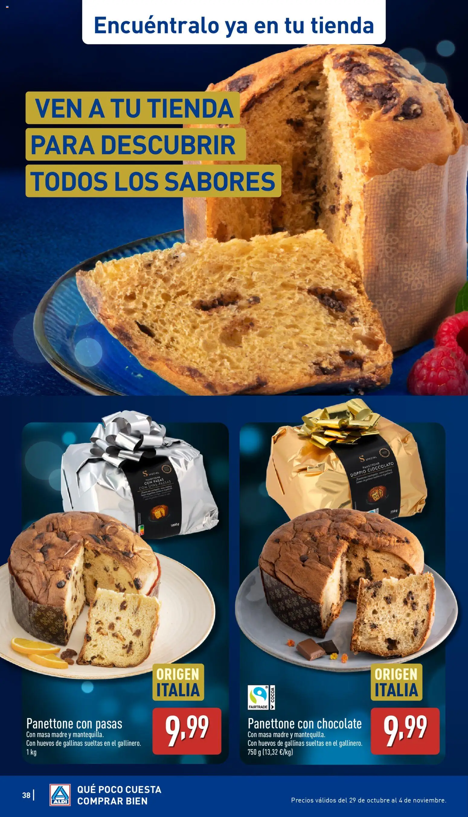 Aldi folleto Península │ válido desde el 30.10.2025 | Página: 38 | Productos: Huevos, Chocolate