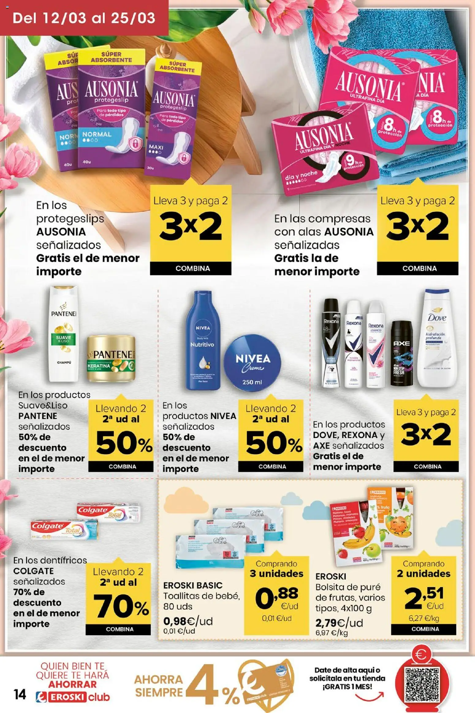 Eroski folleto │ válido desde el 12.03.2026 | Página: 14 | Productos: Té, Γλυφιτζούρι