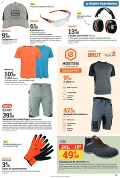  | Page: 11 | Produits: Bermuda, Orange, Chaussures de sécurité, Lunettes
