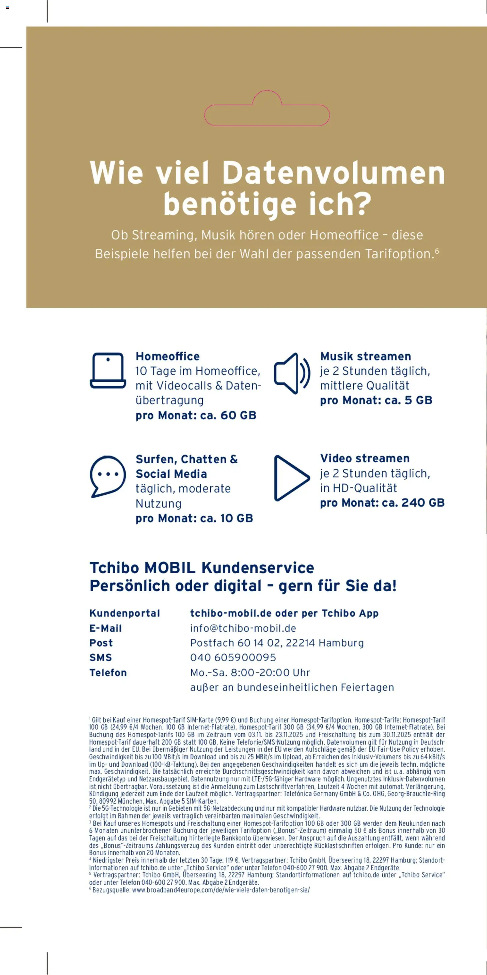 Tchibo Mobil Flyer – gültig ab 13.11.2025 | Seite: 4 | Produkte: Telefon, Uhr, Video
