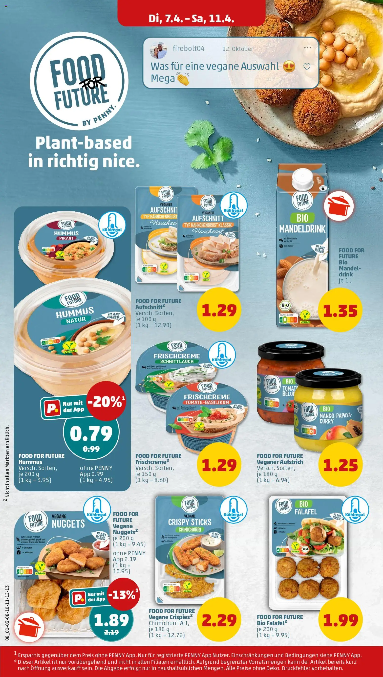 Penny Prospekt 	 – gültig ab 07.04.2026 | Seite: 8 | Produkte: Hahnchenbrust