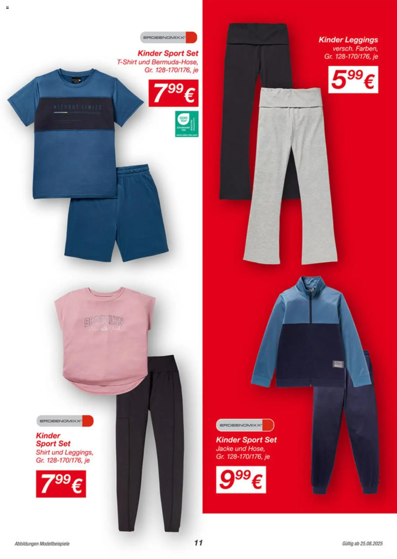 Kik Prospekt aktuell gültig ab 25.08.2025 | Seite: 11 | Produkte: Jacke, Hose, Leggings