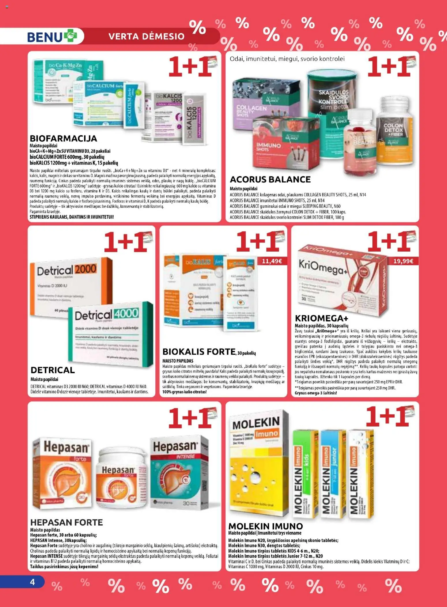 BENU akcijos nuo 01.02.2026 | Puslapis: 4 | Prekių: Guminukai