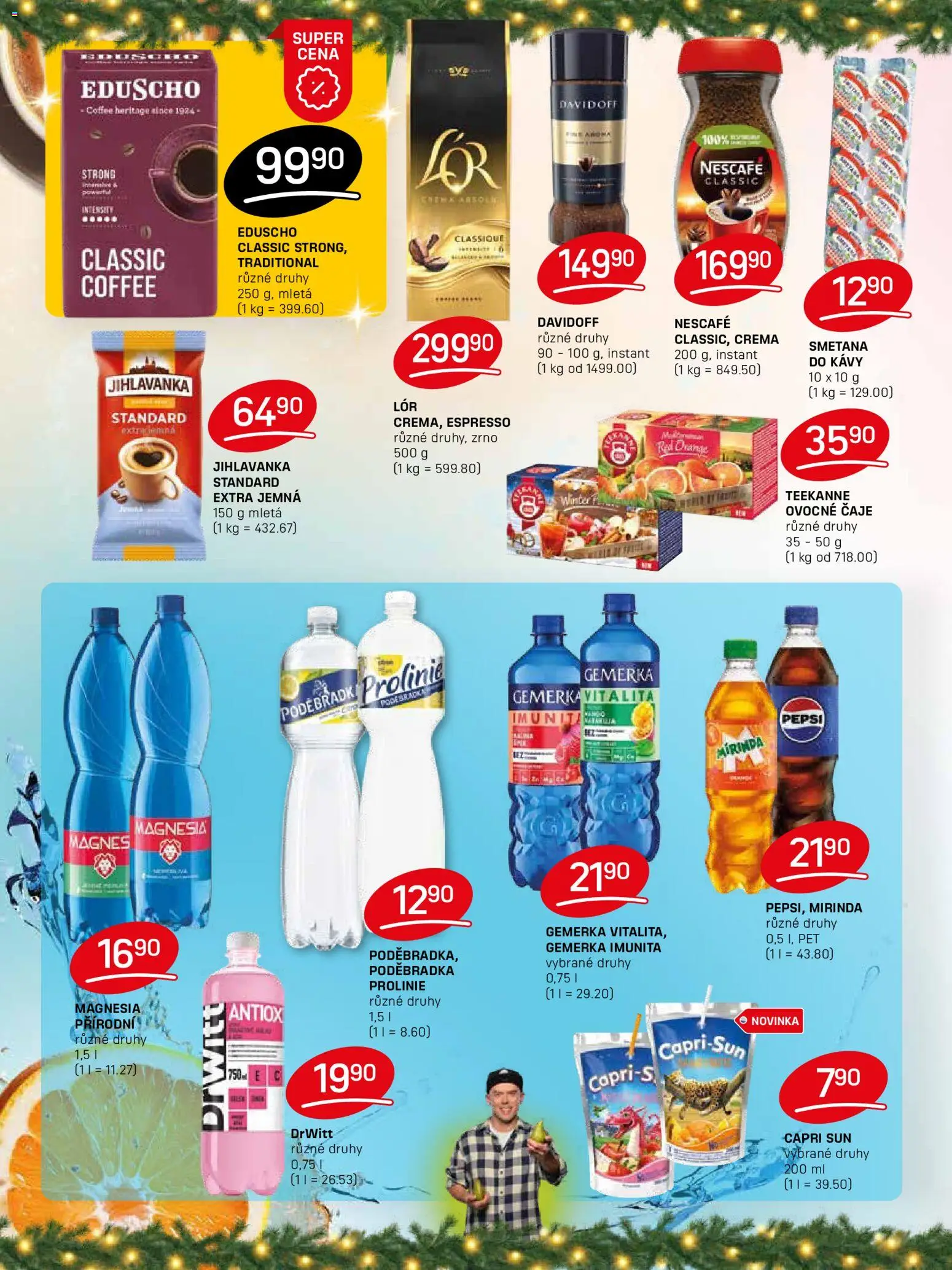 Flop leták od 10.12.2025 | Strana: 10 | Produkty: Teekanne, Poděbradka, Jihlavanka, Čaje